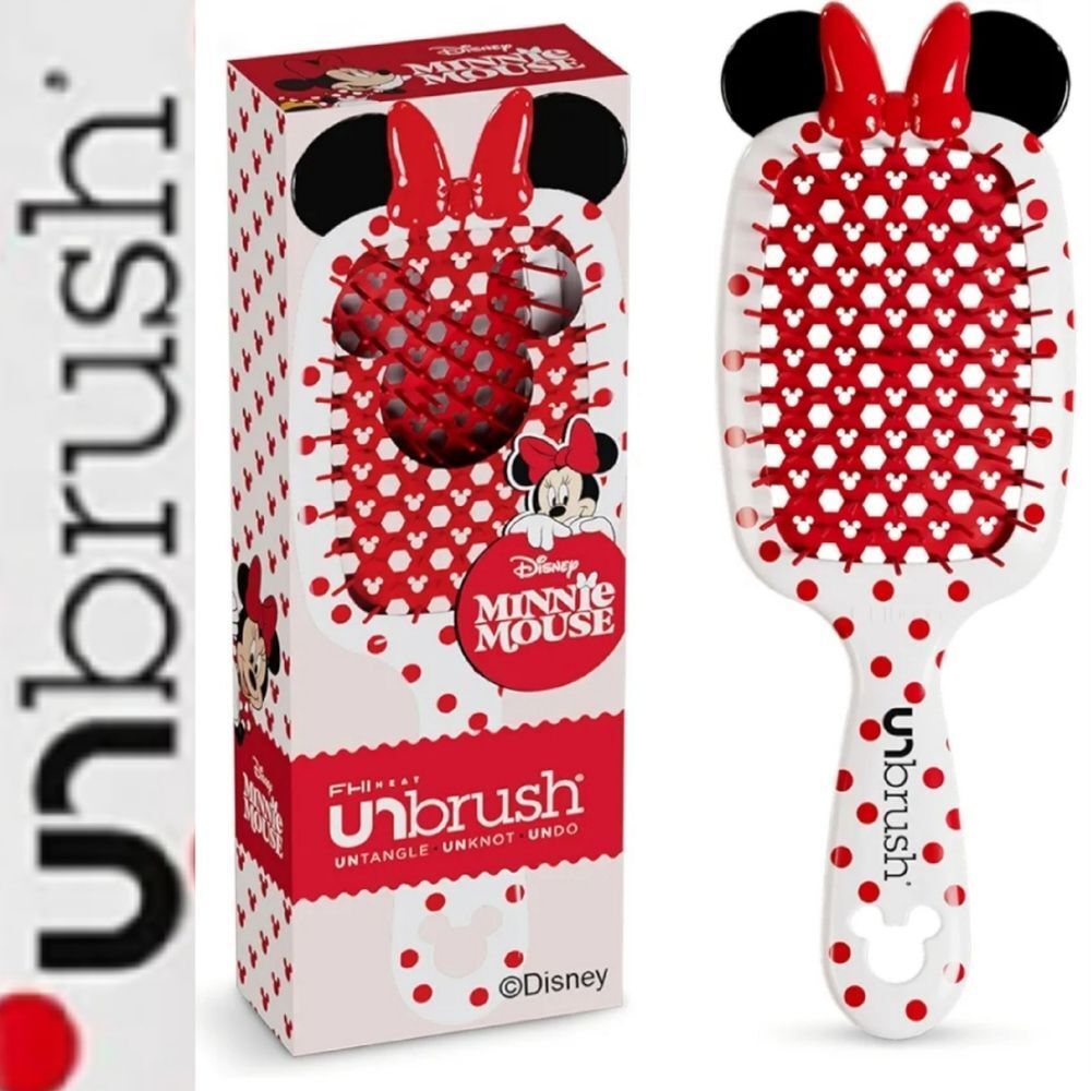 FHI Unbrush X Disney Minnie Mouse Untangle‎ Hairbrush